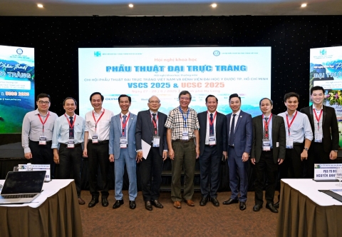 PGS.TS Nguyễn Anh Tuấn tham dự Hội nghị Khoa học Phẫu thuật Đại trực tràng 2025